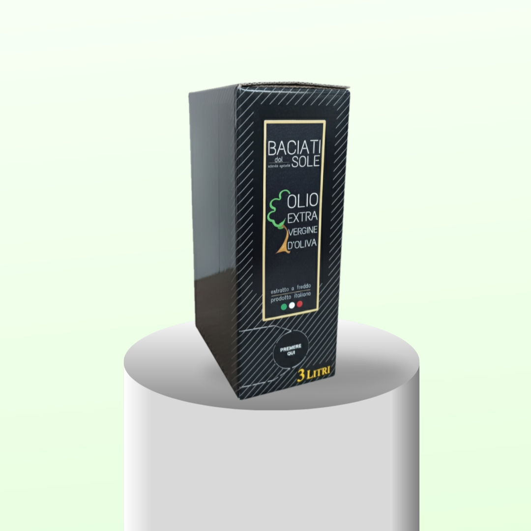 BAG IN BOX - 3L - OLIO EXTRAVERGINE DI OLIVA - CORATINA - 2025